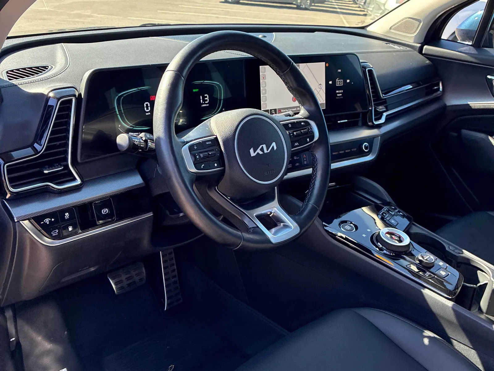Interior driver side