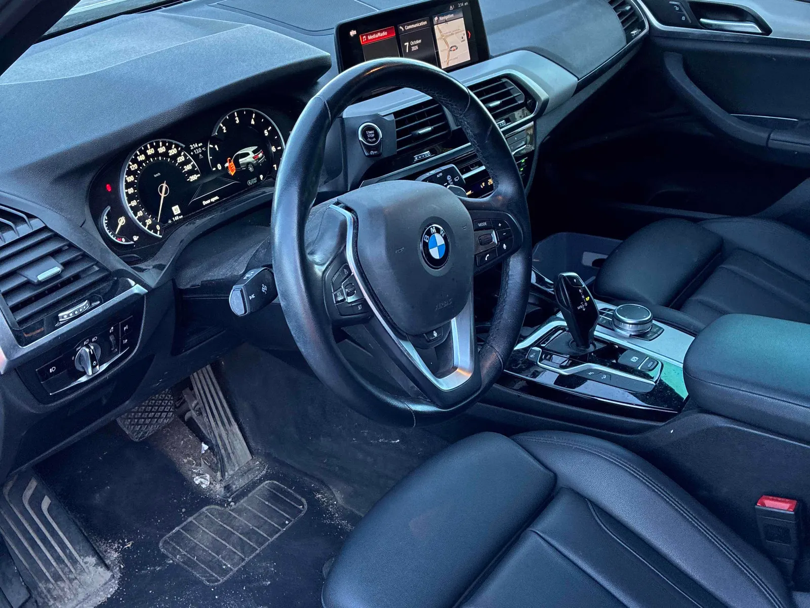 Interior driver side