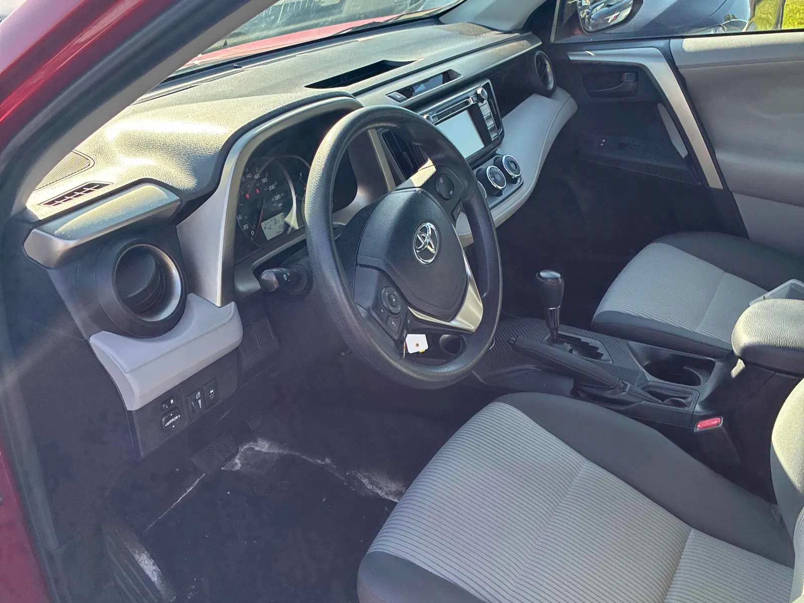 Interior driver side