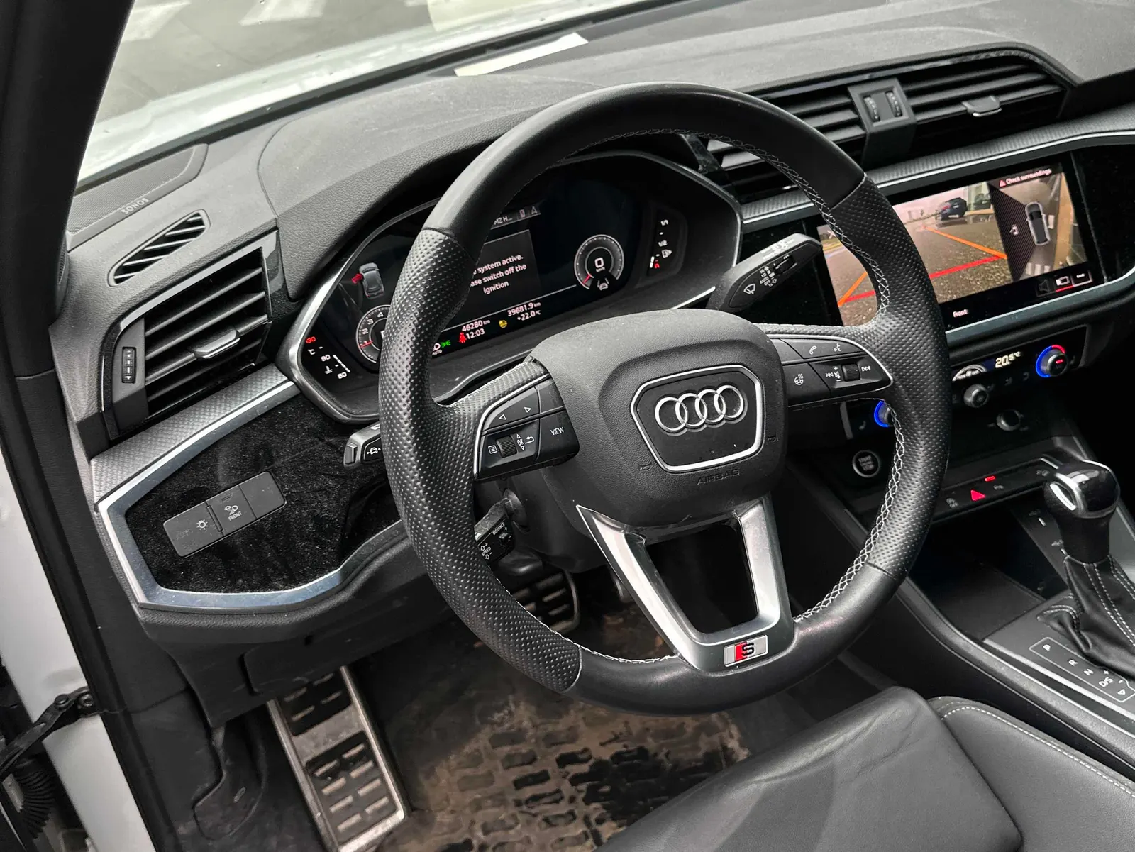Interior driver side