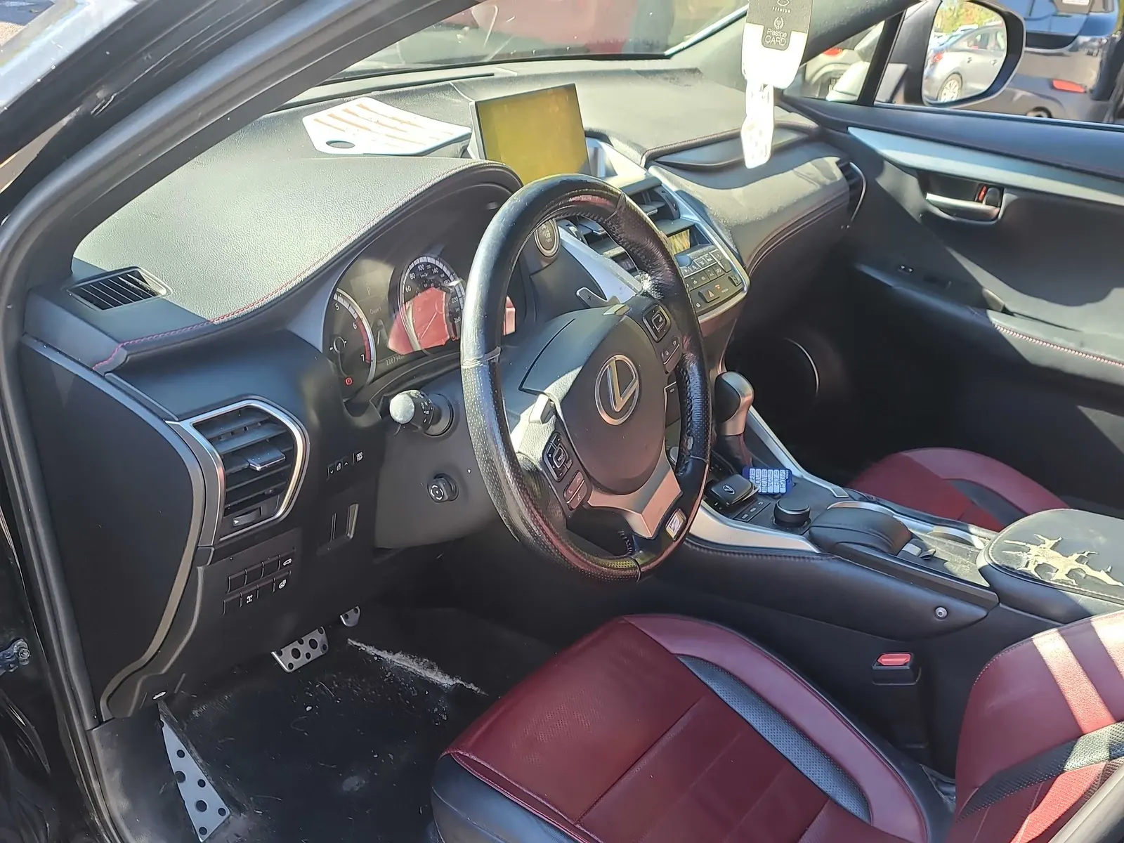 Interior driver side