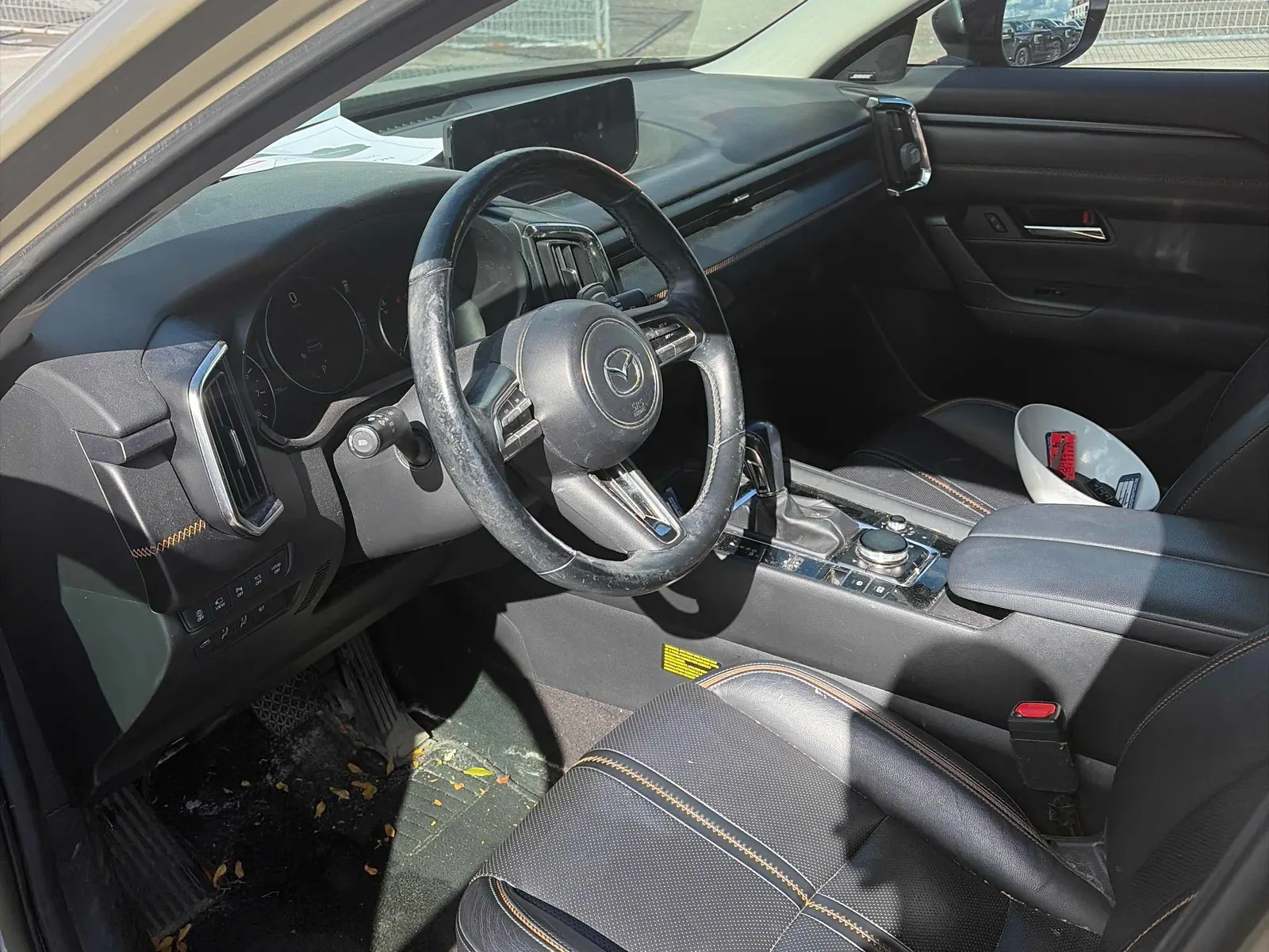 Interior driver side