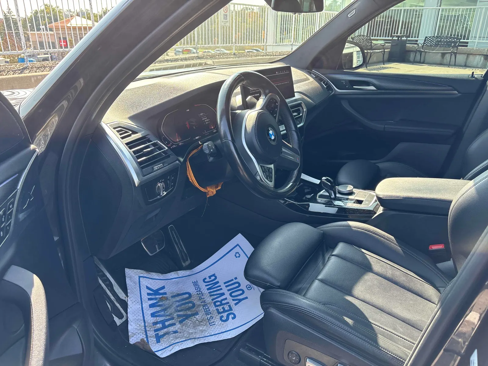 Interior driver side