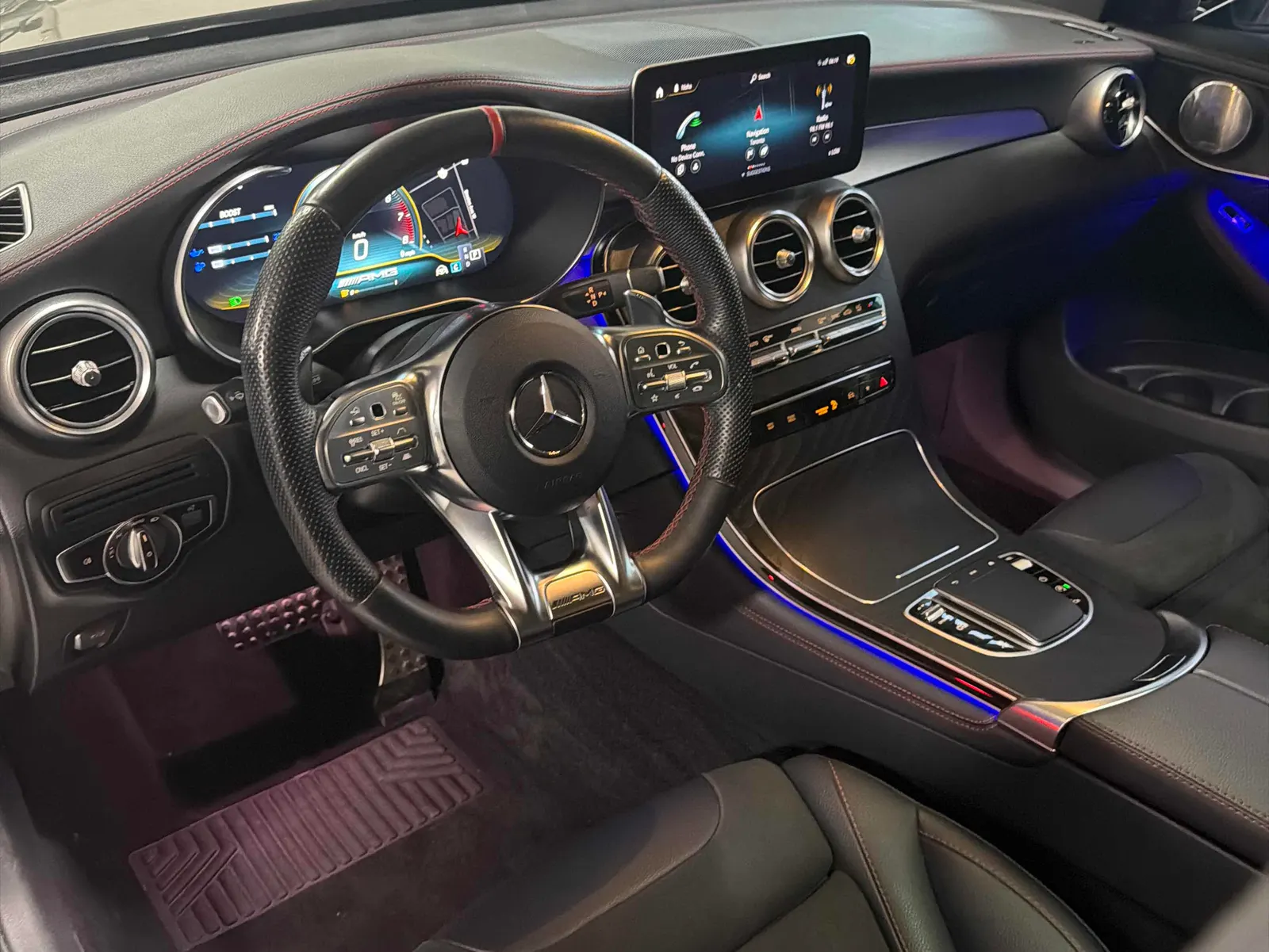 Interior driver side