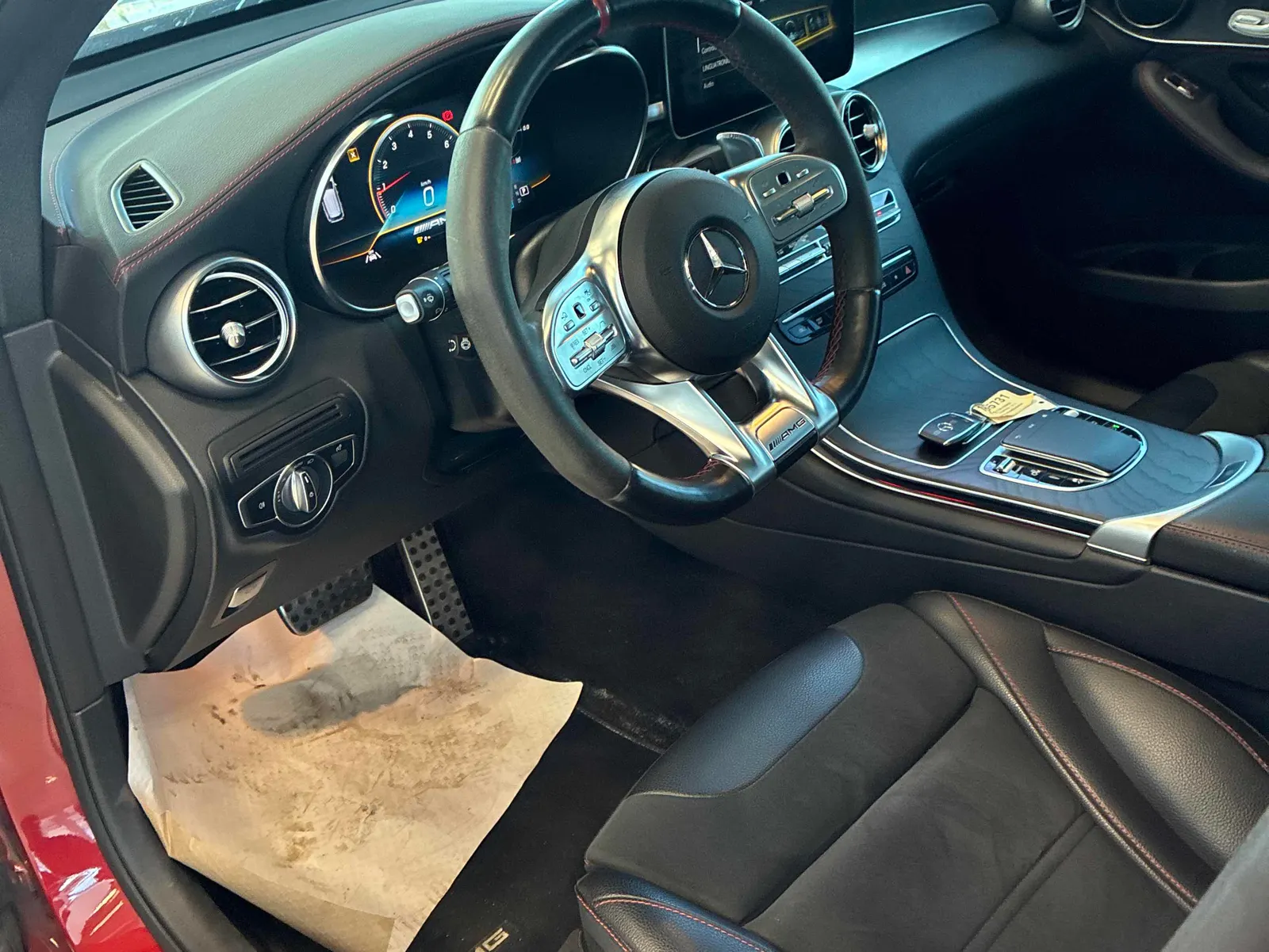 Interior driver side