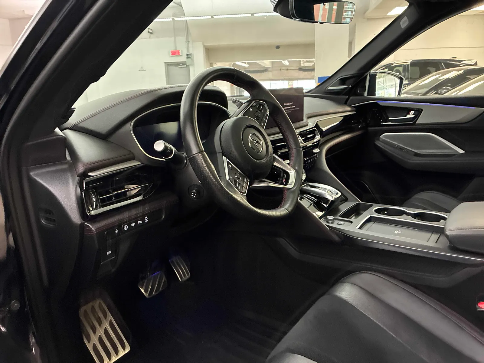 Interior driver side