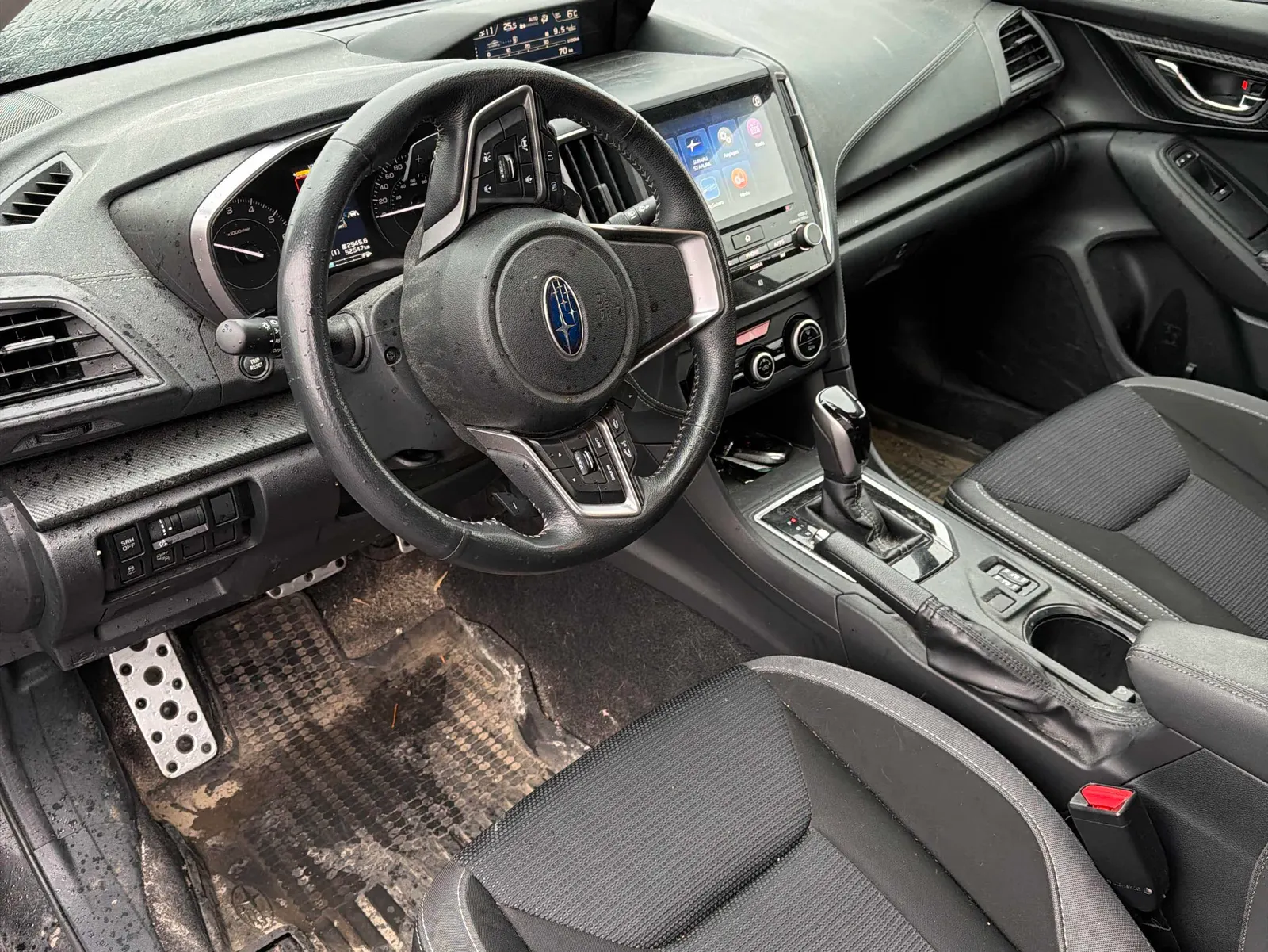 Interior driver side