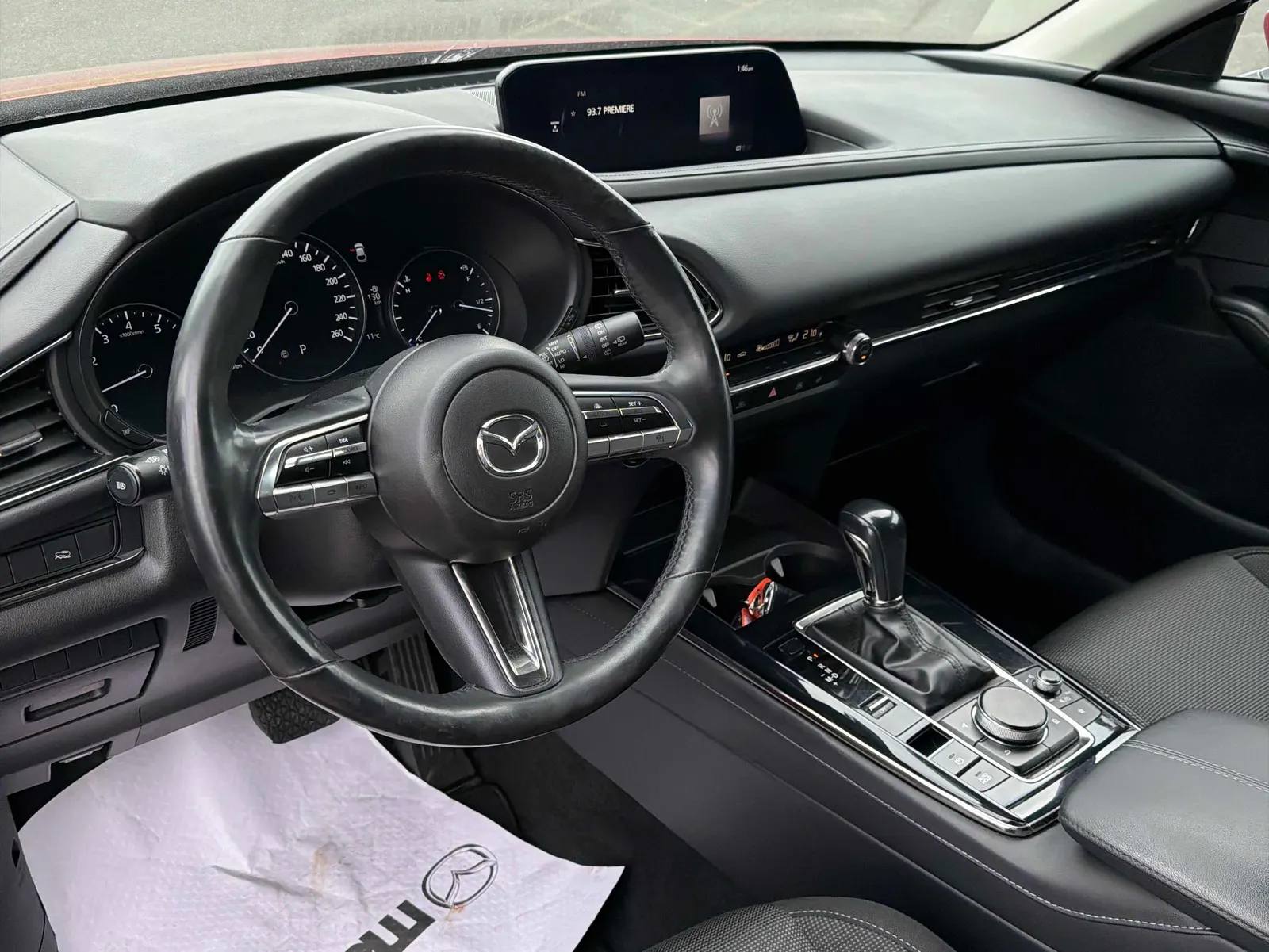 Interior driver side