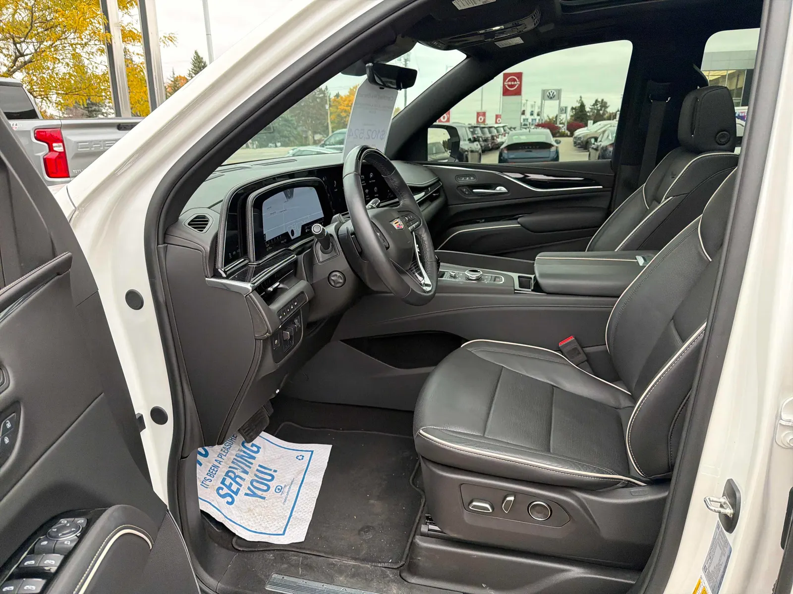 Interior driver side