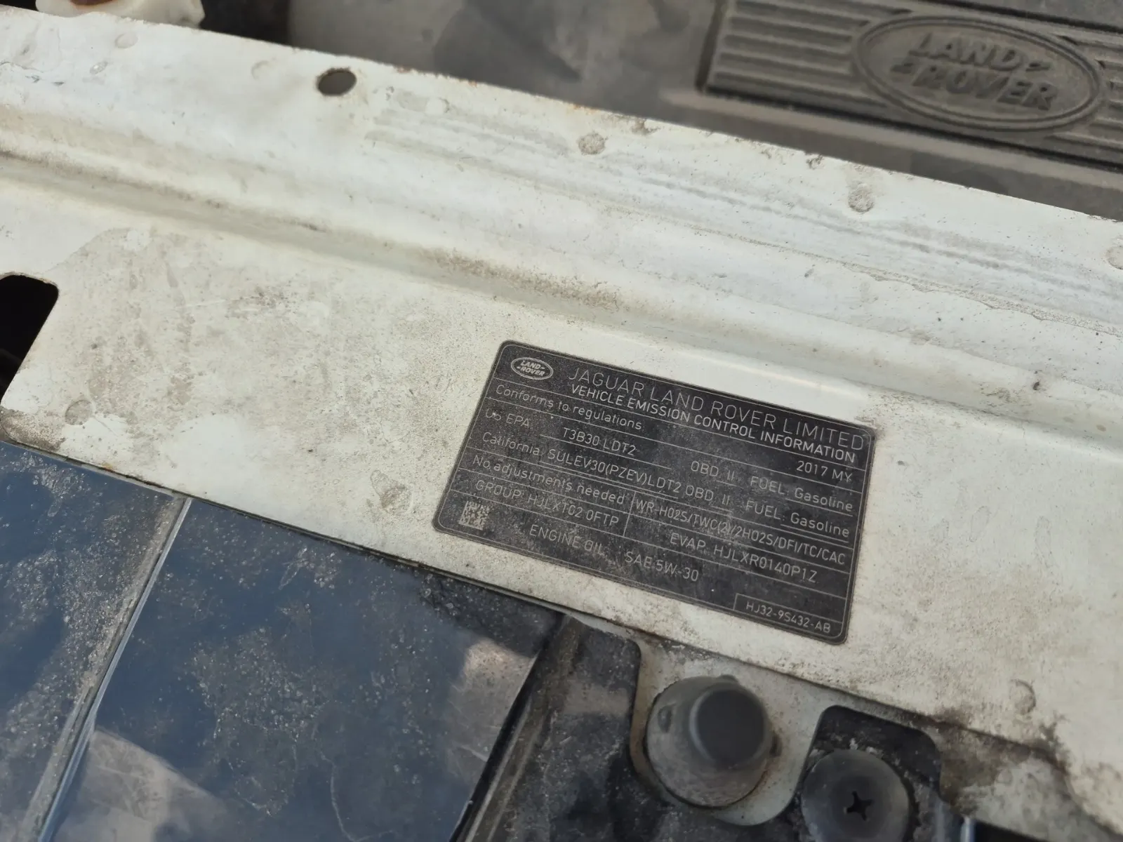 Emission Sticker Photo