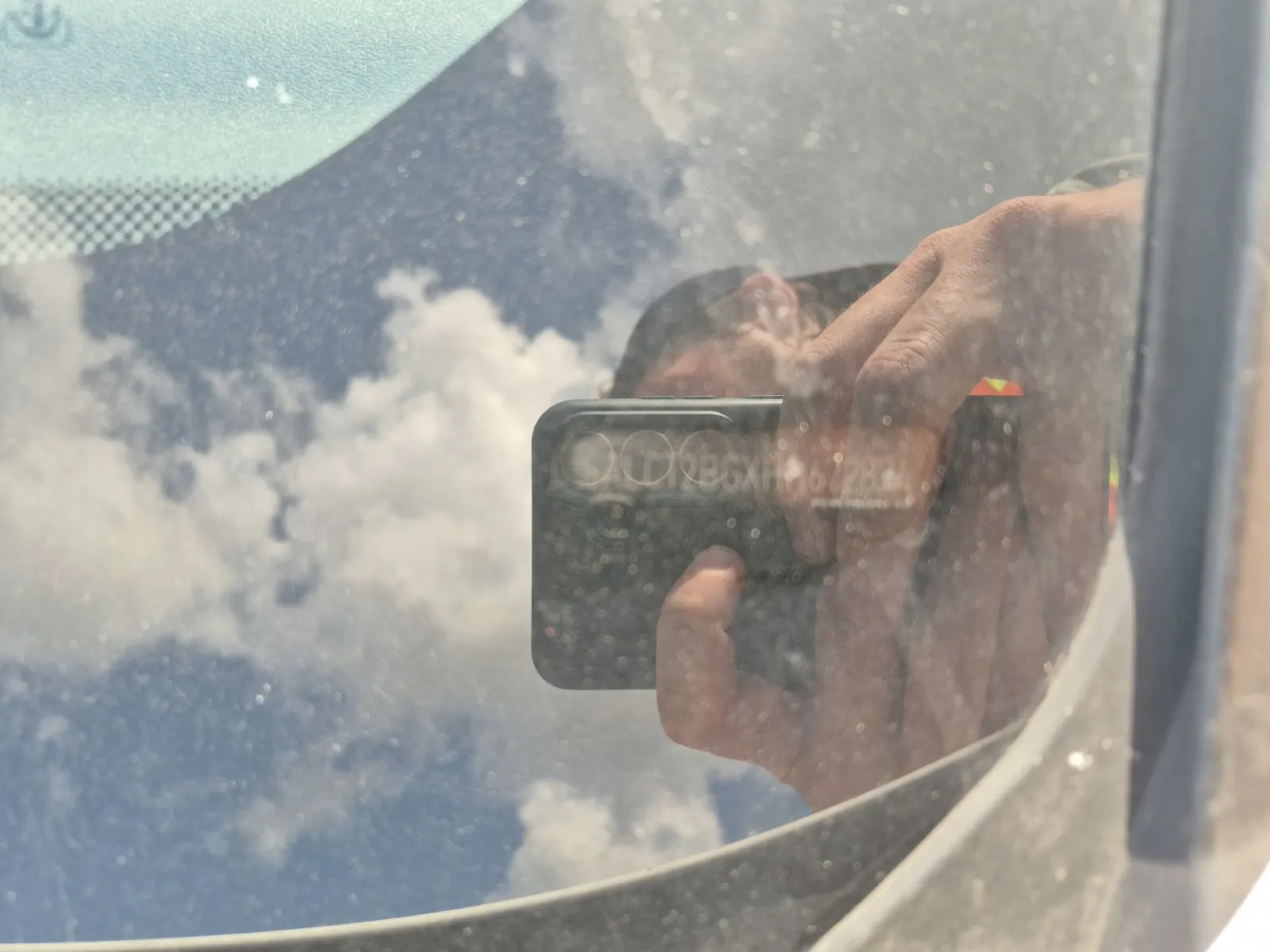 Dash VIN Plate Photo