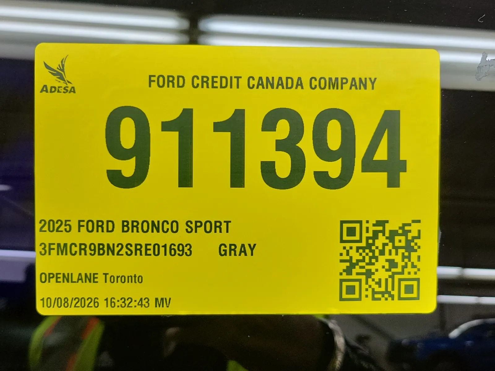 Inventory Label Photo