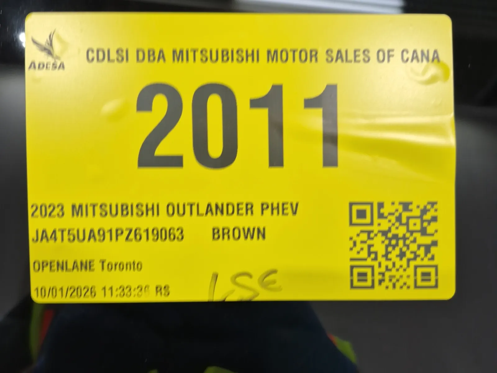 Inventory Label Photo