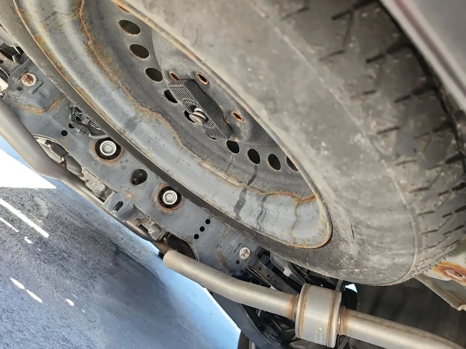Spare Tire & Wheel Photo