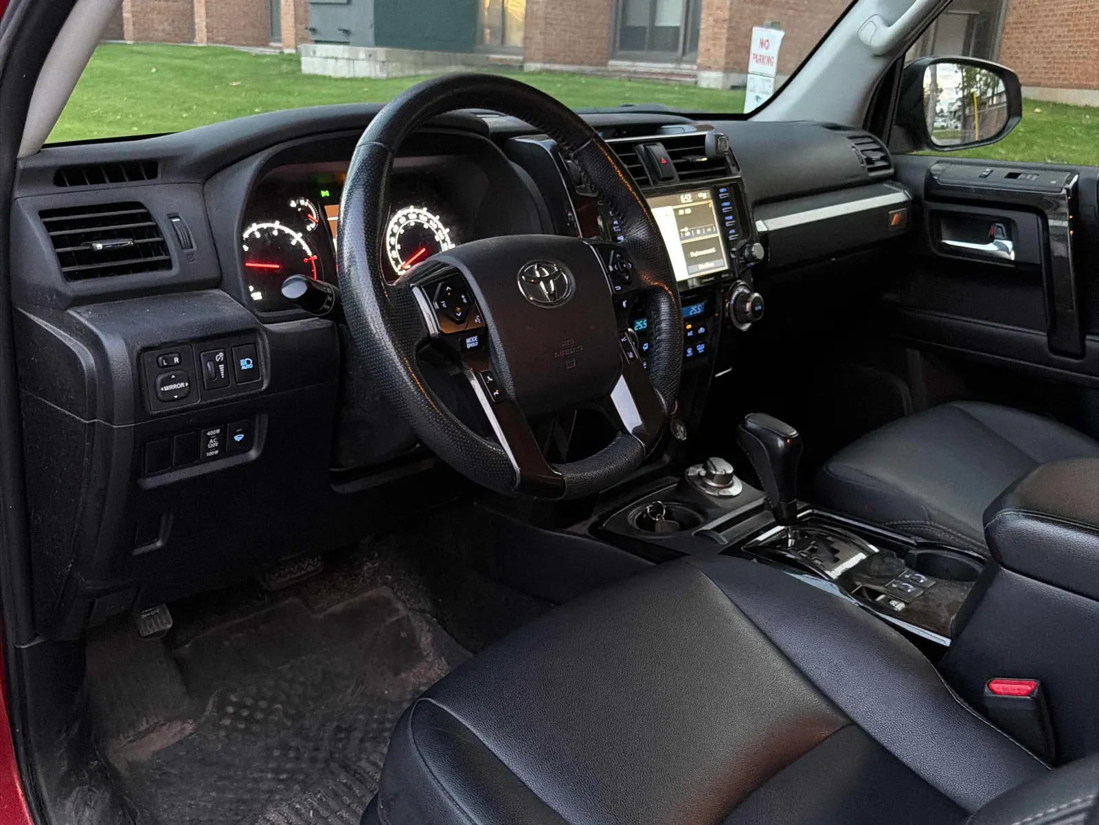 Interior driver side