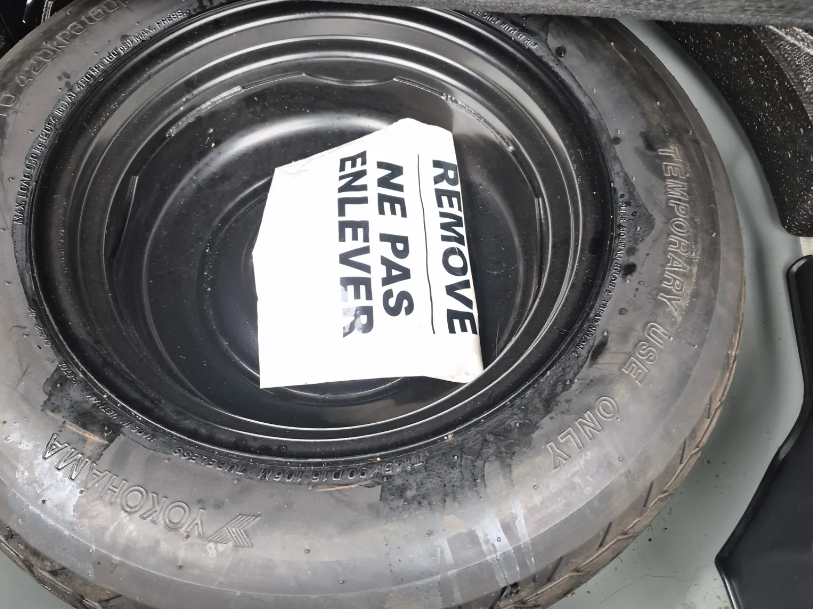 Spare Tire & Wheel Photo