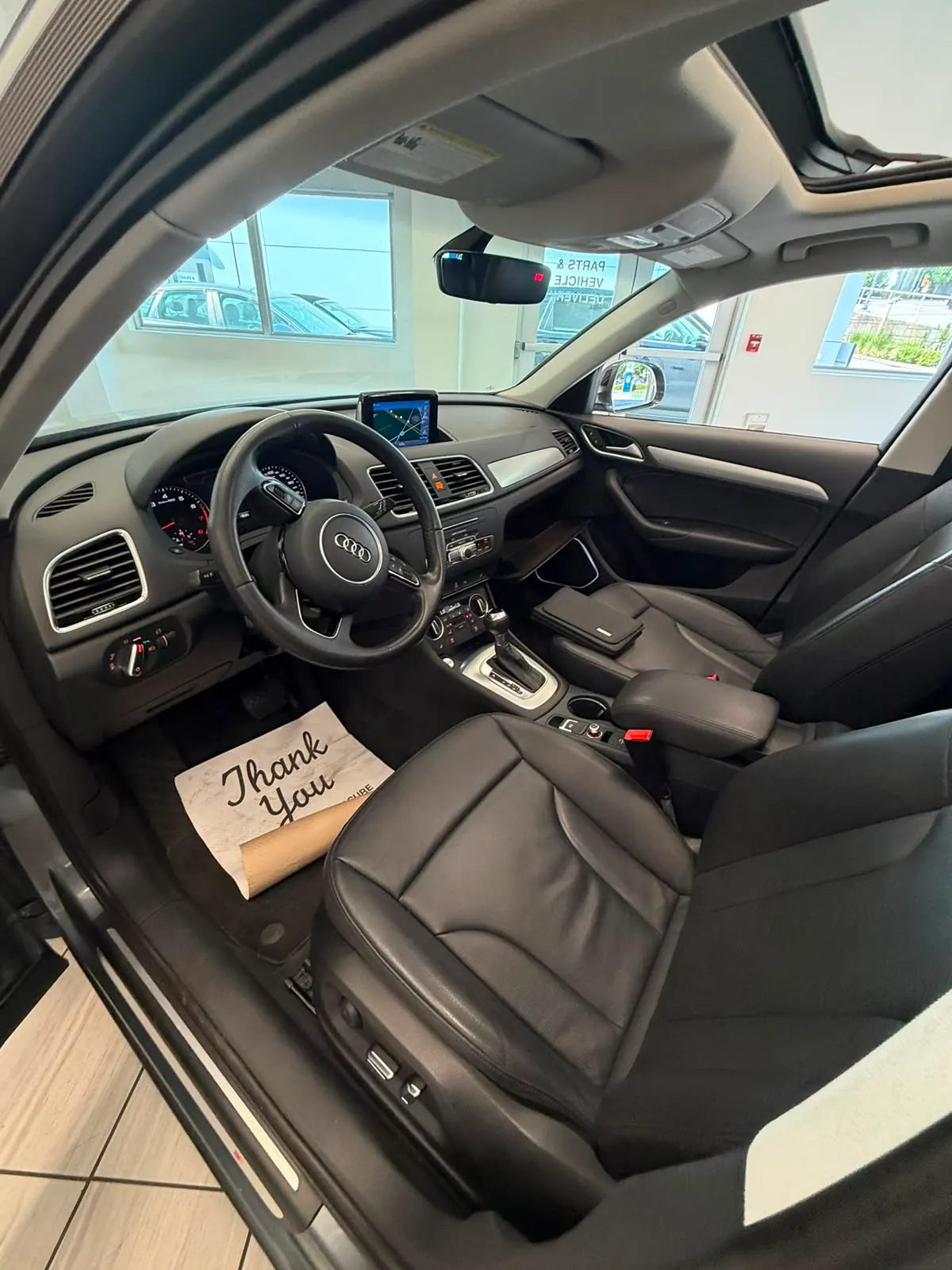 Interior driver side