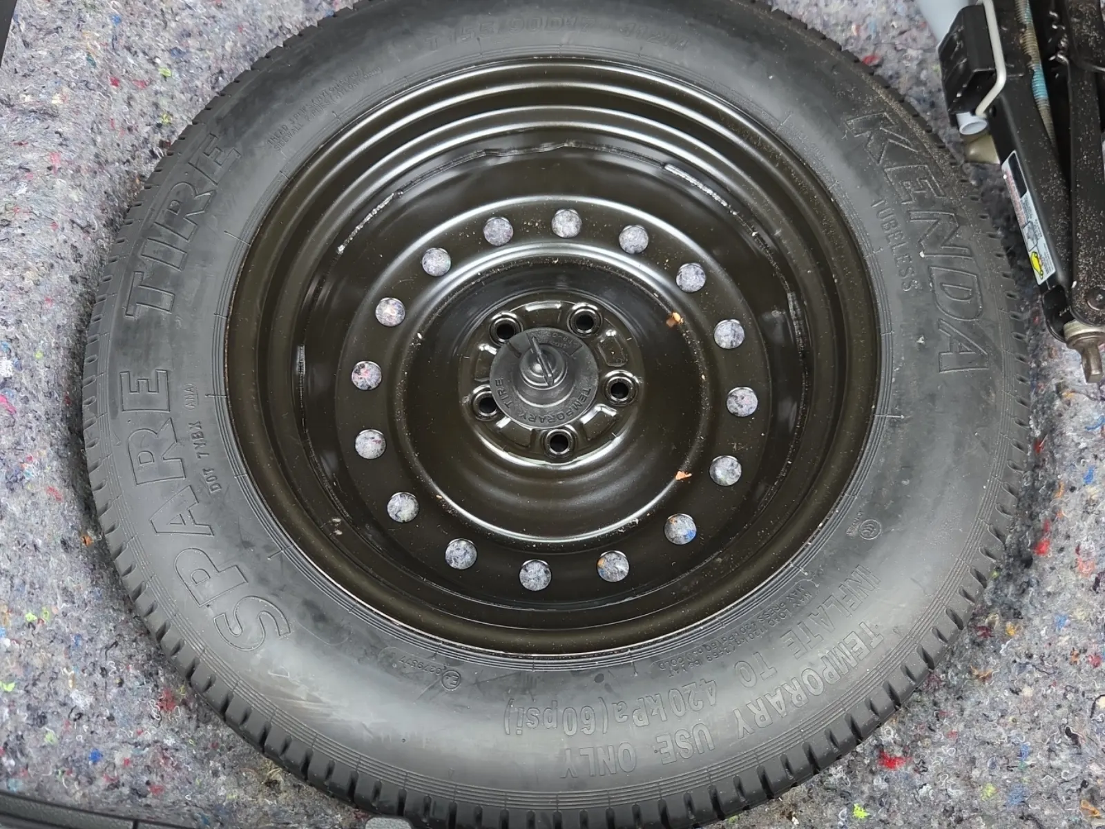 Spare Tire & Wheel Photo