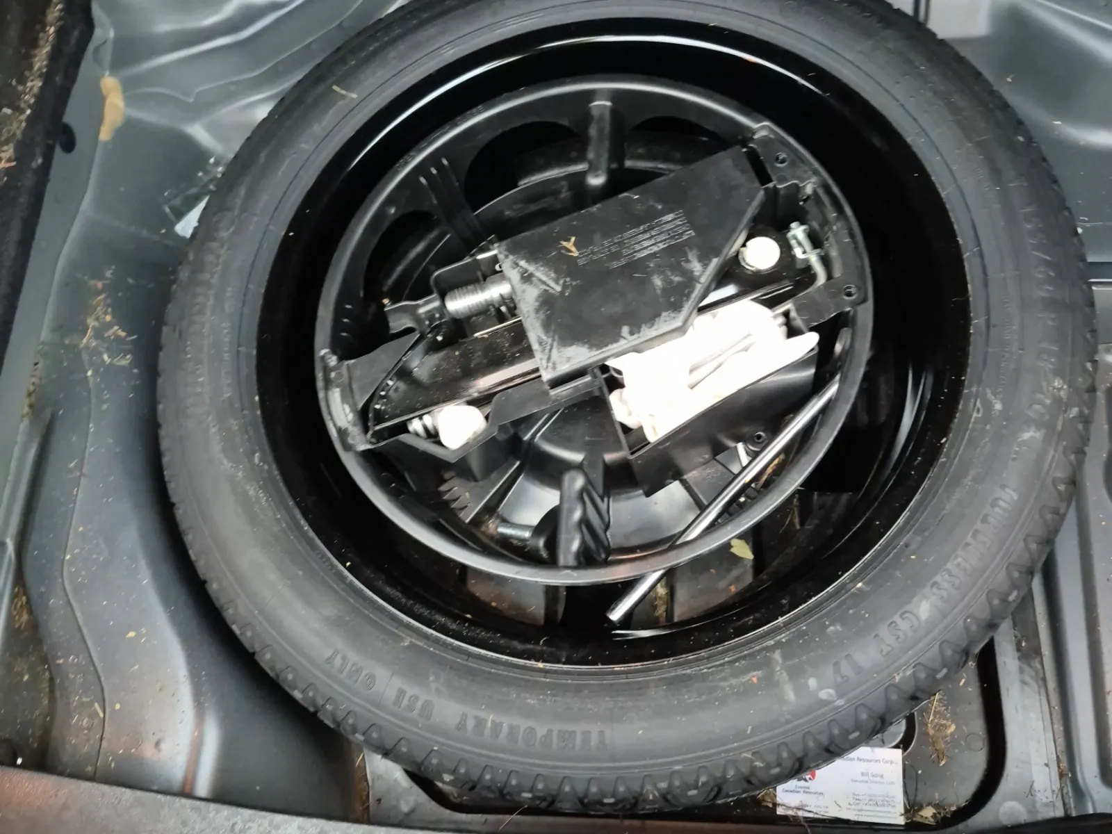 Spare Tire & Wheel Photo