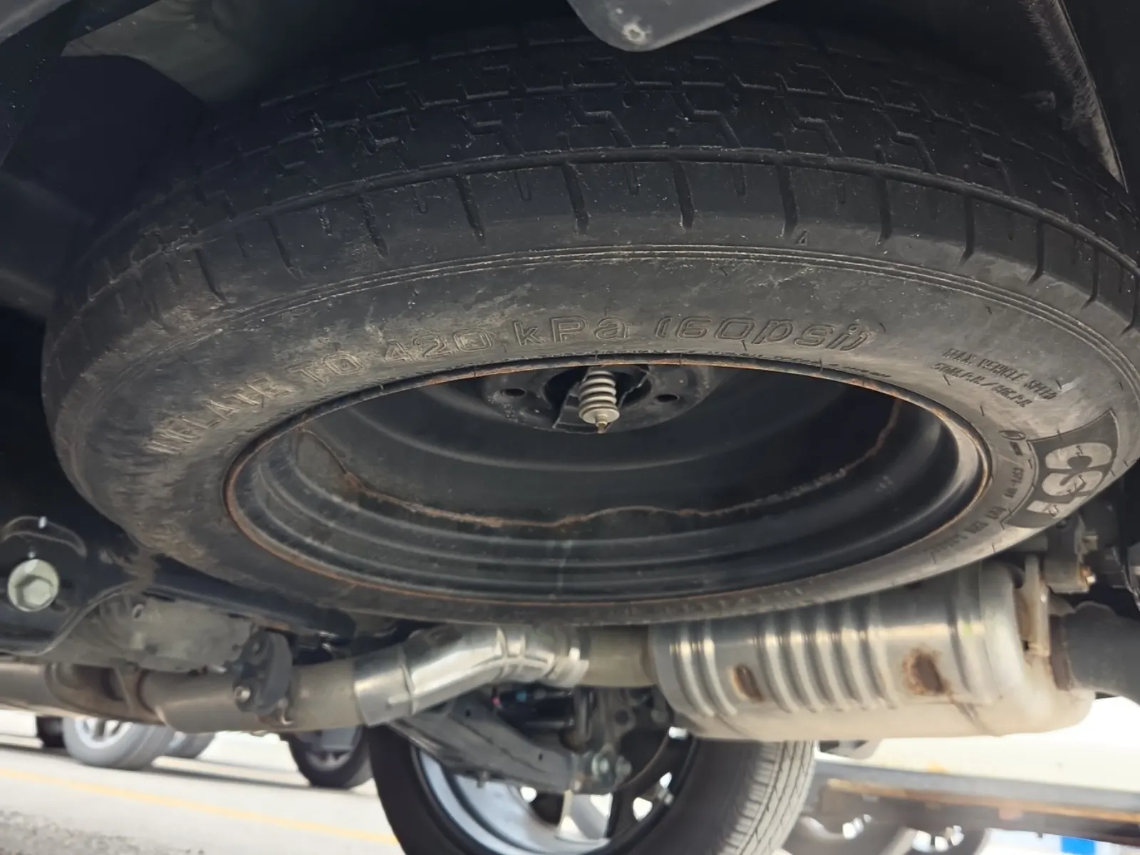 Spare Tire & Wheel Photo