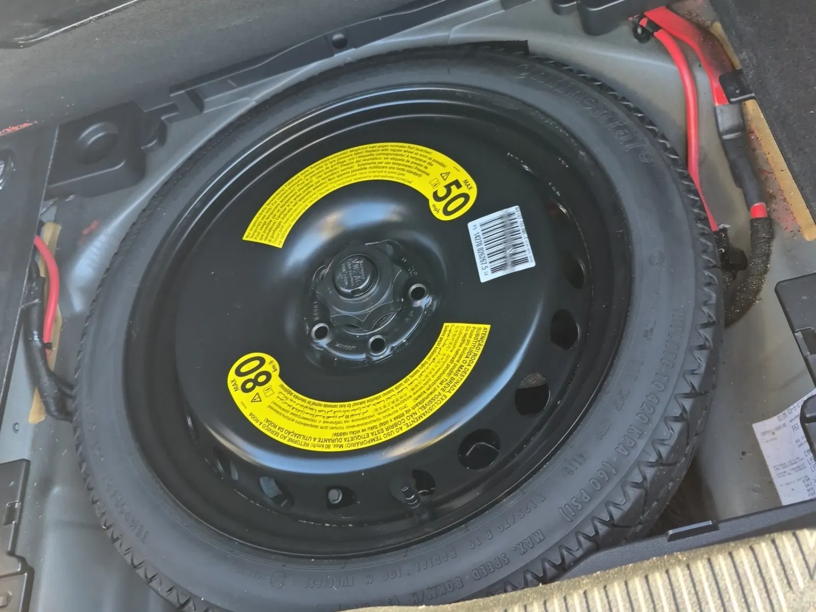 Spare Tire & Wheel Photo