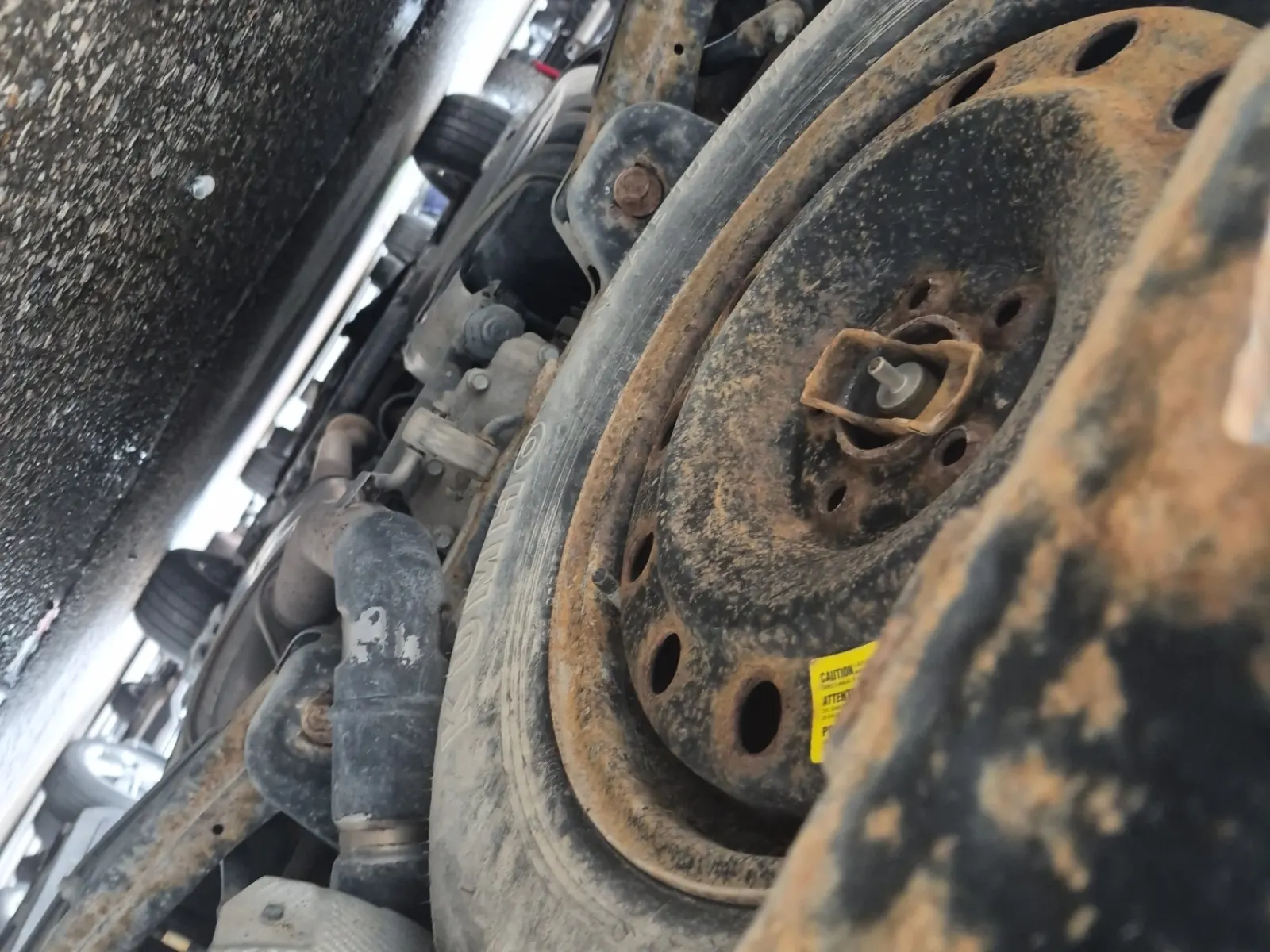 Spare Tire & Wheel Photo