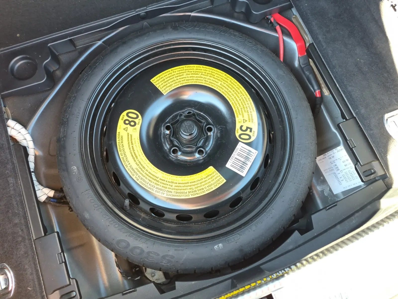 Spare Tire & Wheel Photo