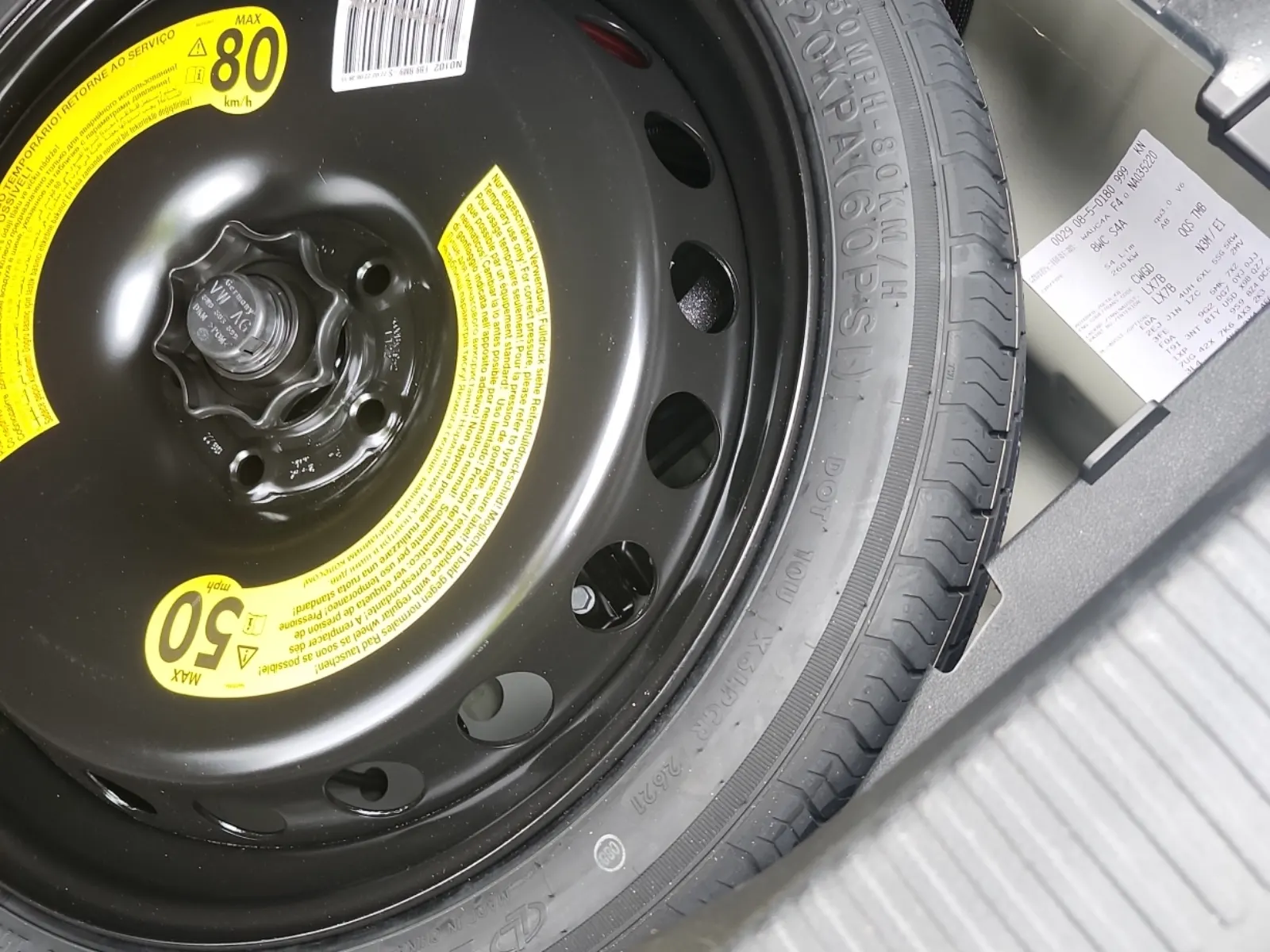 Spare Tire & Wheel Photo