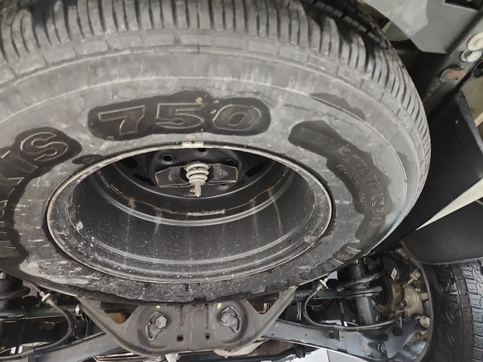 Spare Tire & Wheel Photo