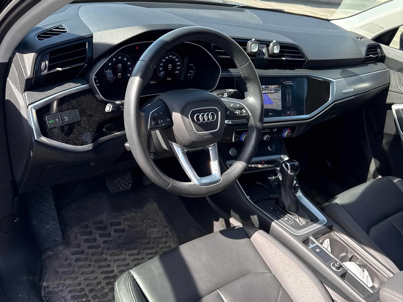 Interior driver side