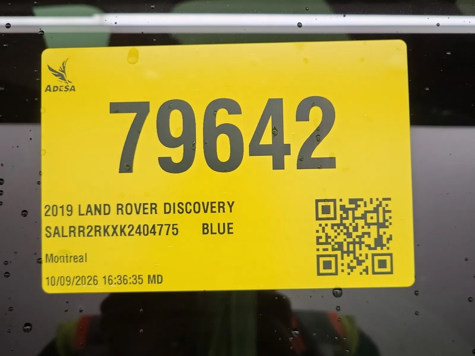 Inventory Label Photo