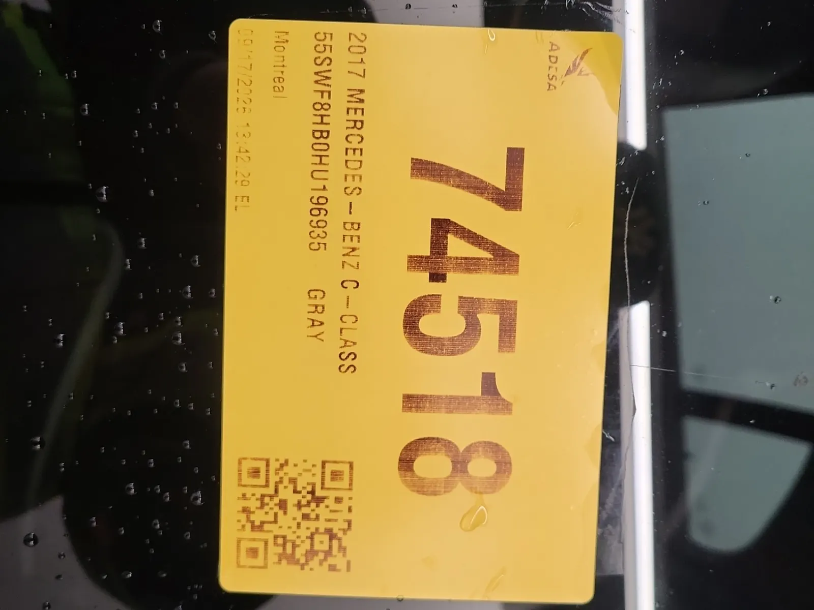 Inventory Label Photo