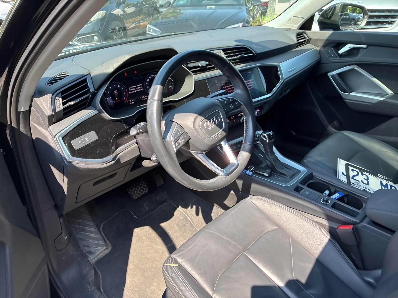 Interior driver side