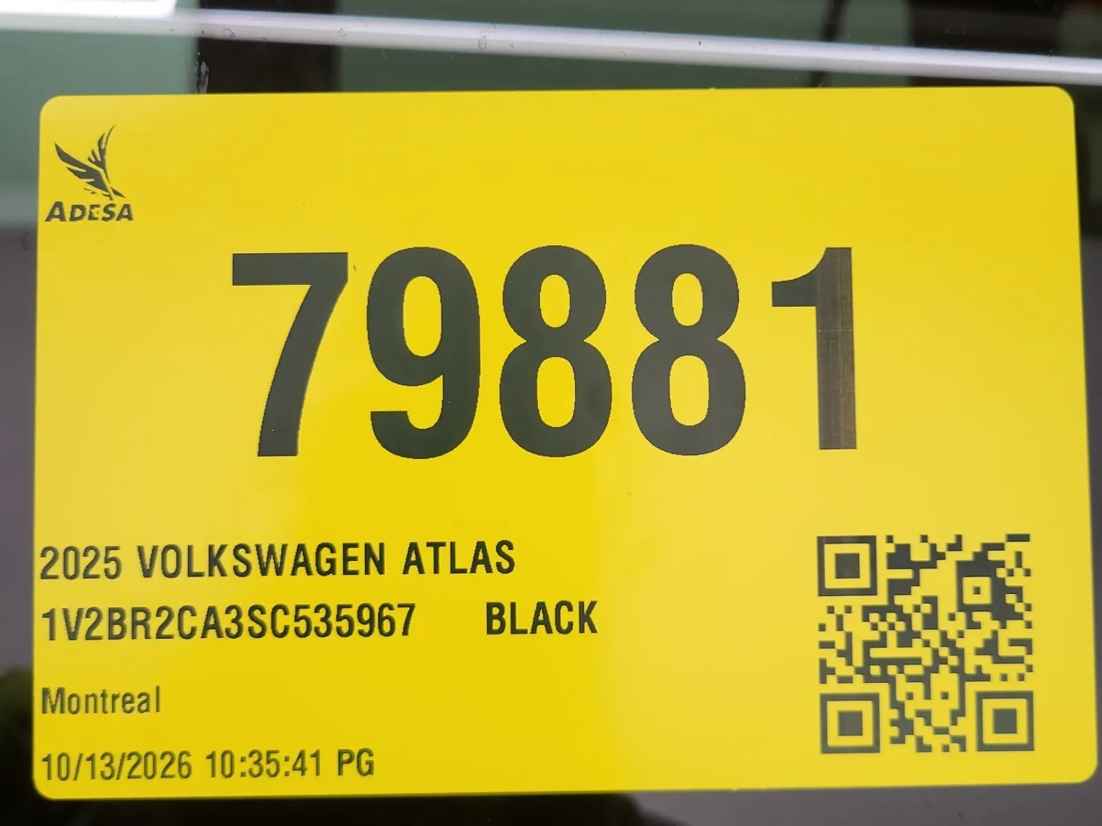 Inventory Label Photo