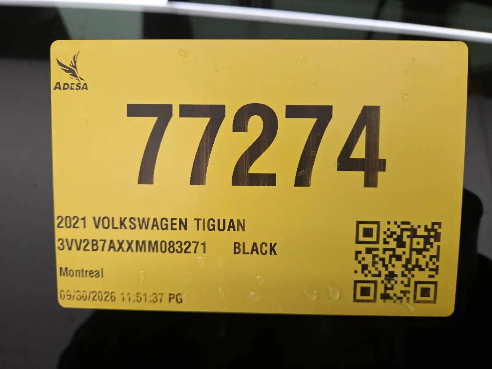 Inventory Label Photo