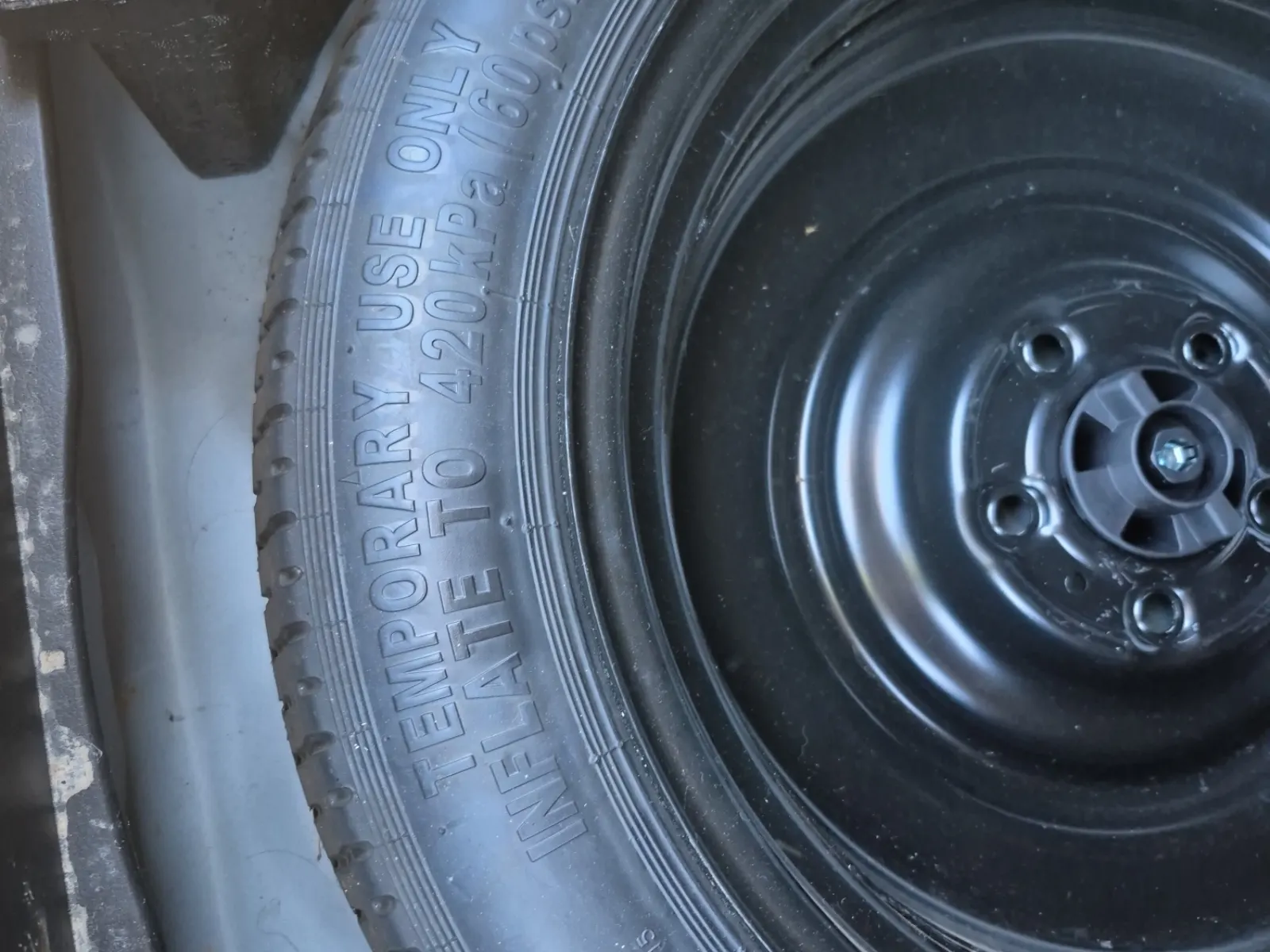 Spare Tire & Wheel Photo
