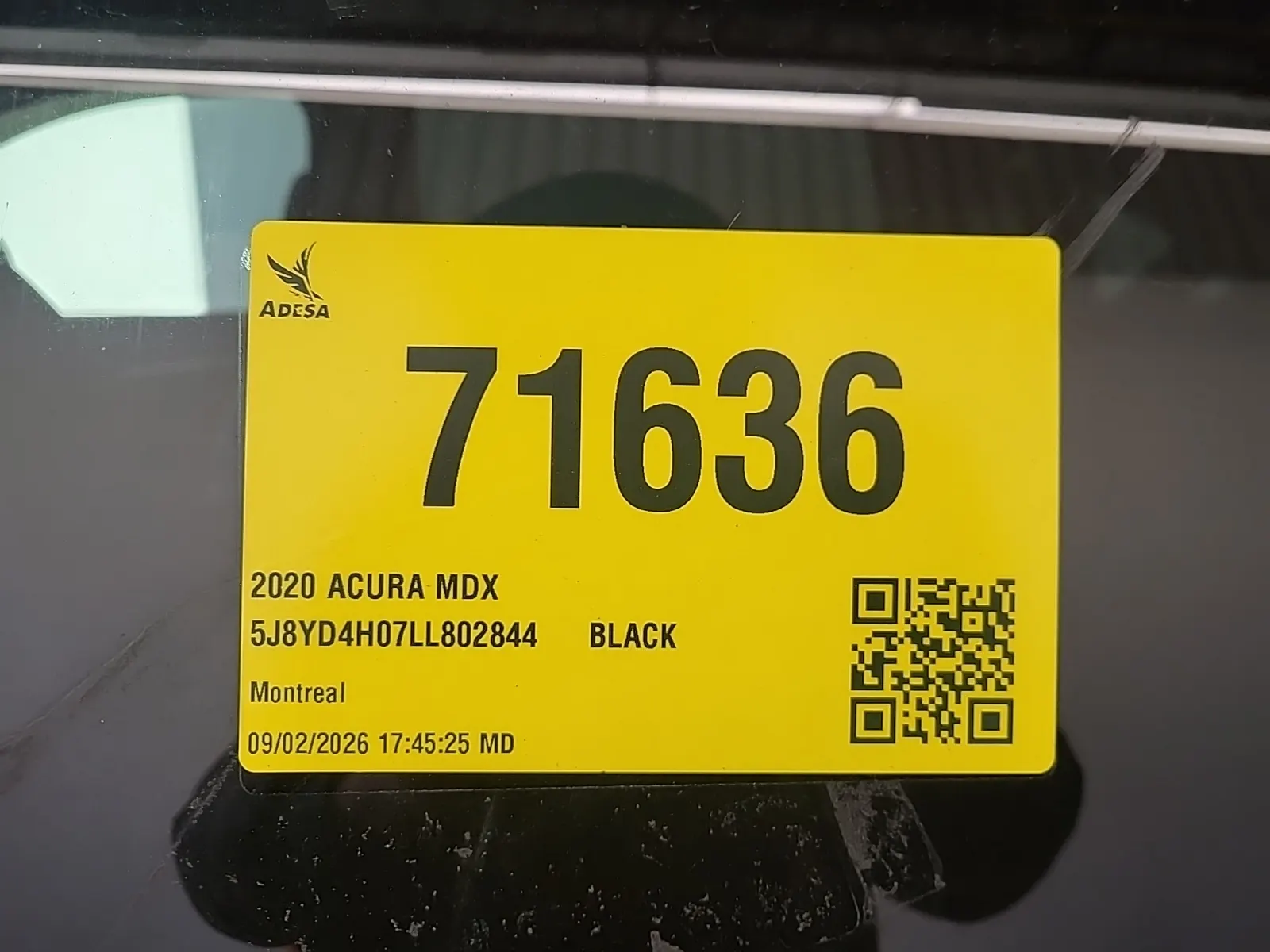 Inventory Label Photo