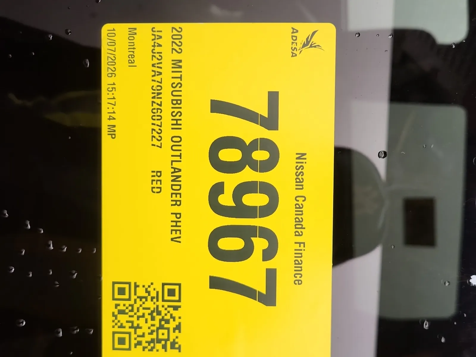 Inventory Label Photo