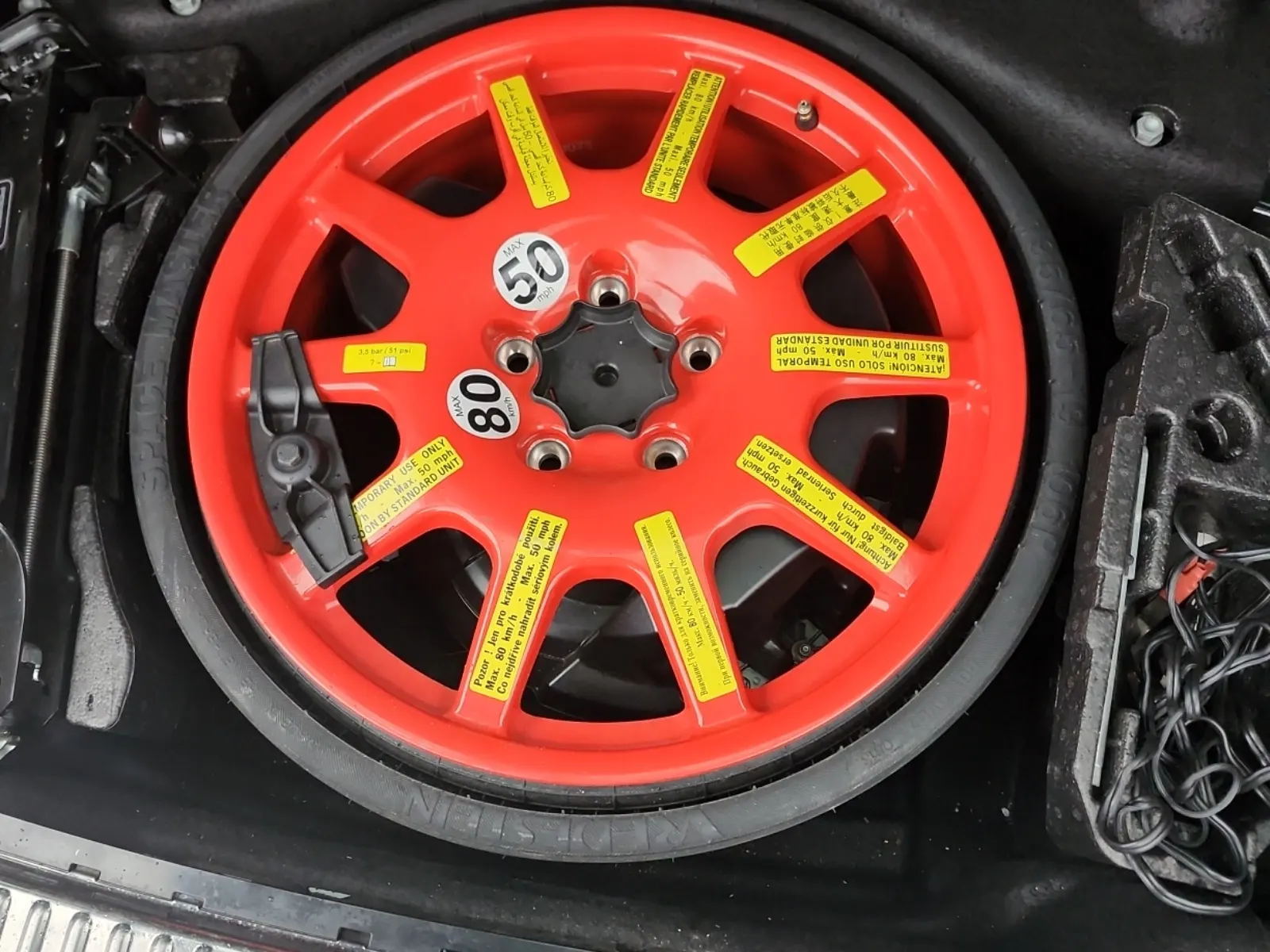 Spare Tire & Wheel Photo