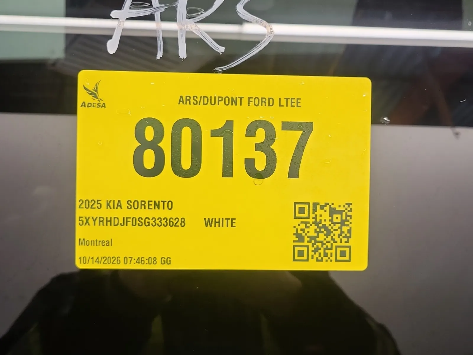 Inventory Label Photo