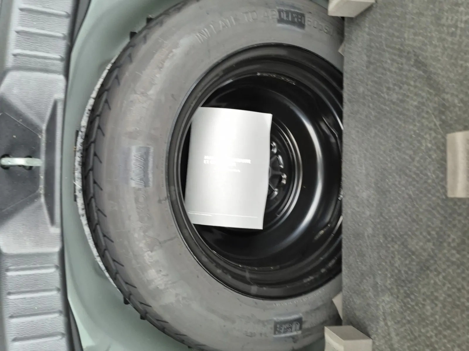 Spare Tire & Wheel Photo