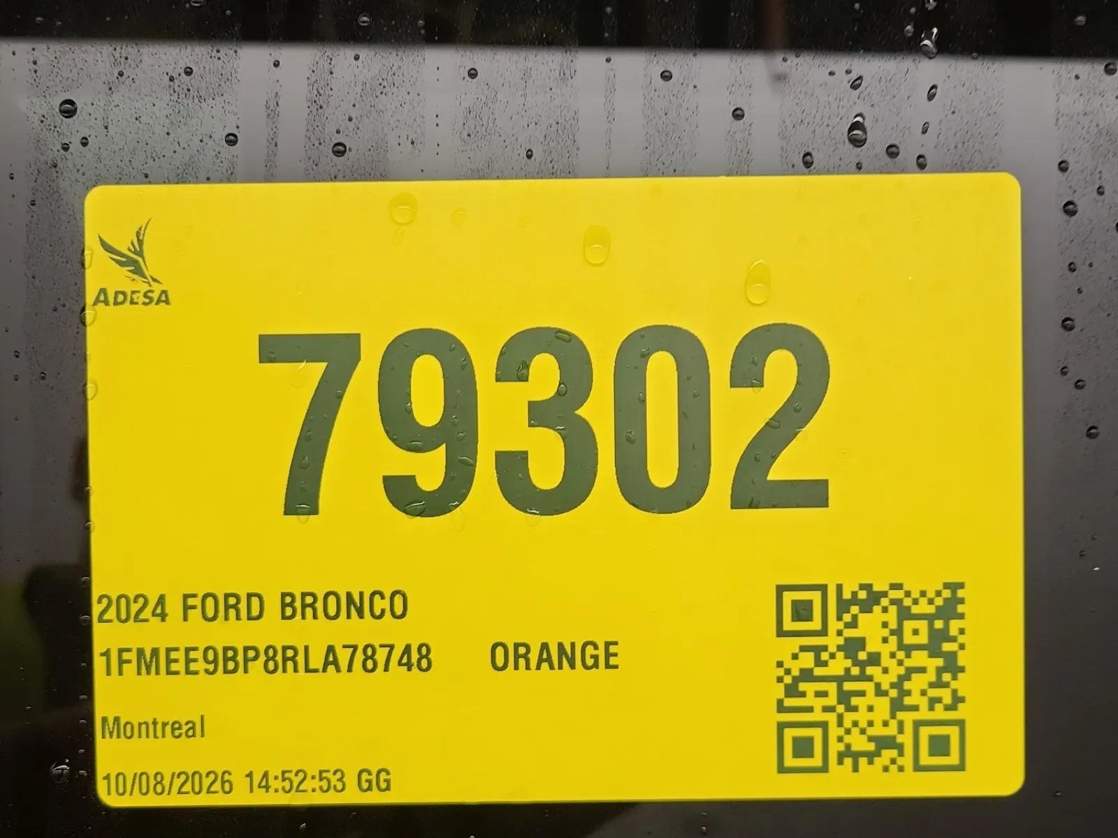 Inventory Label Photo