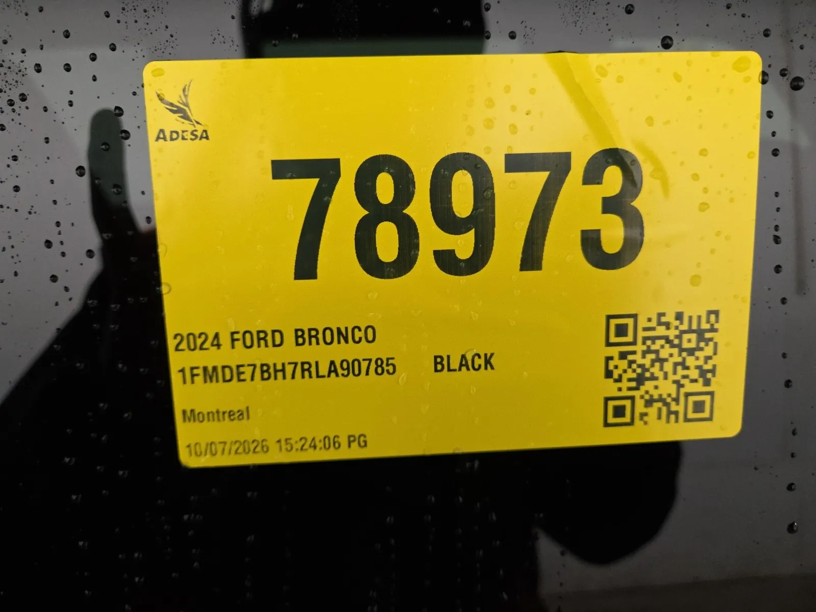 Inventory Label Photo