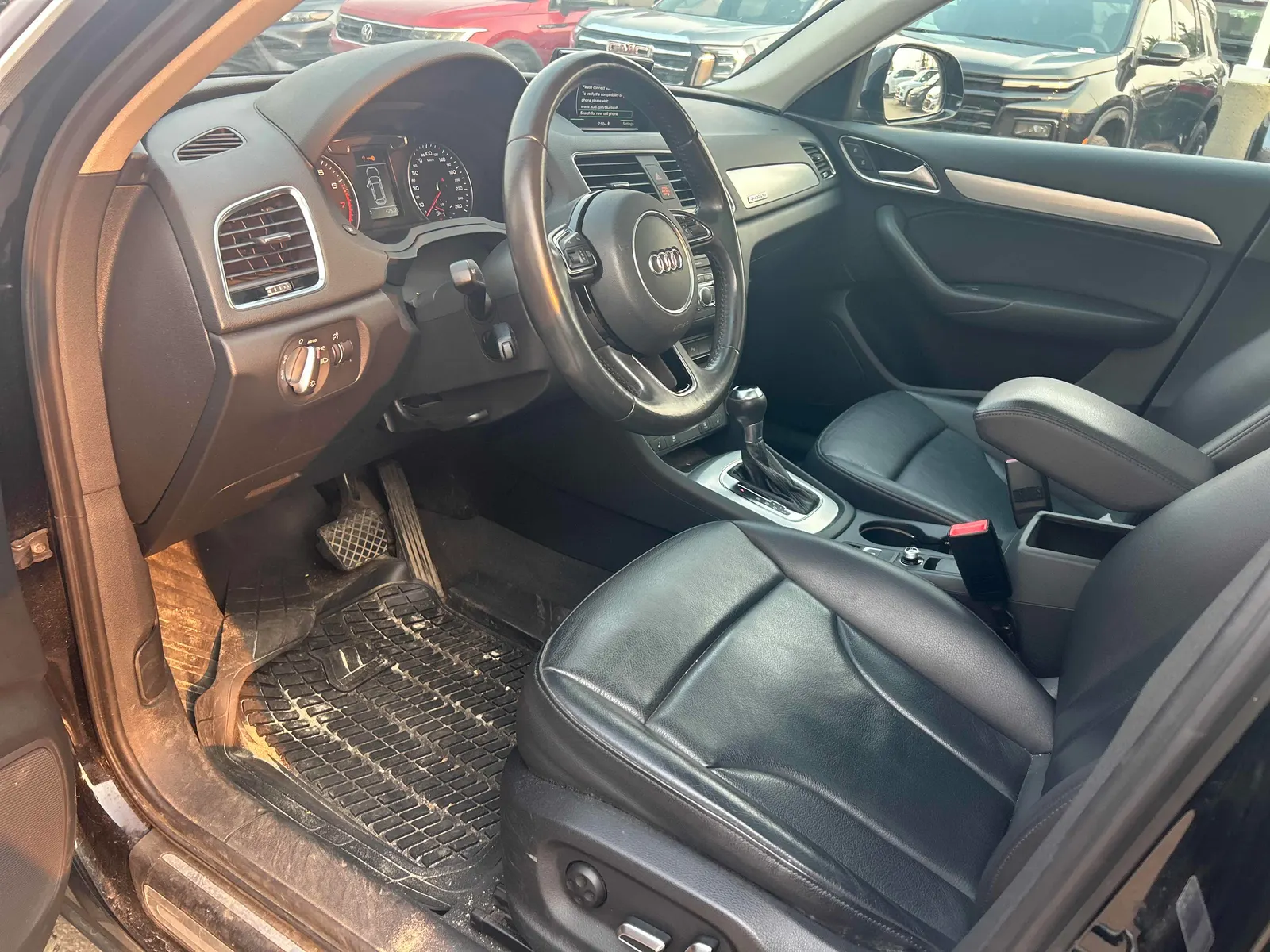 Interior driver side
