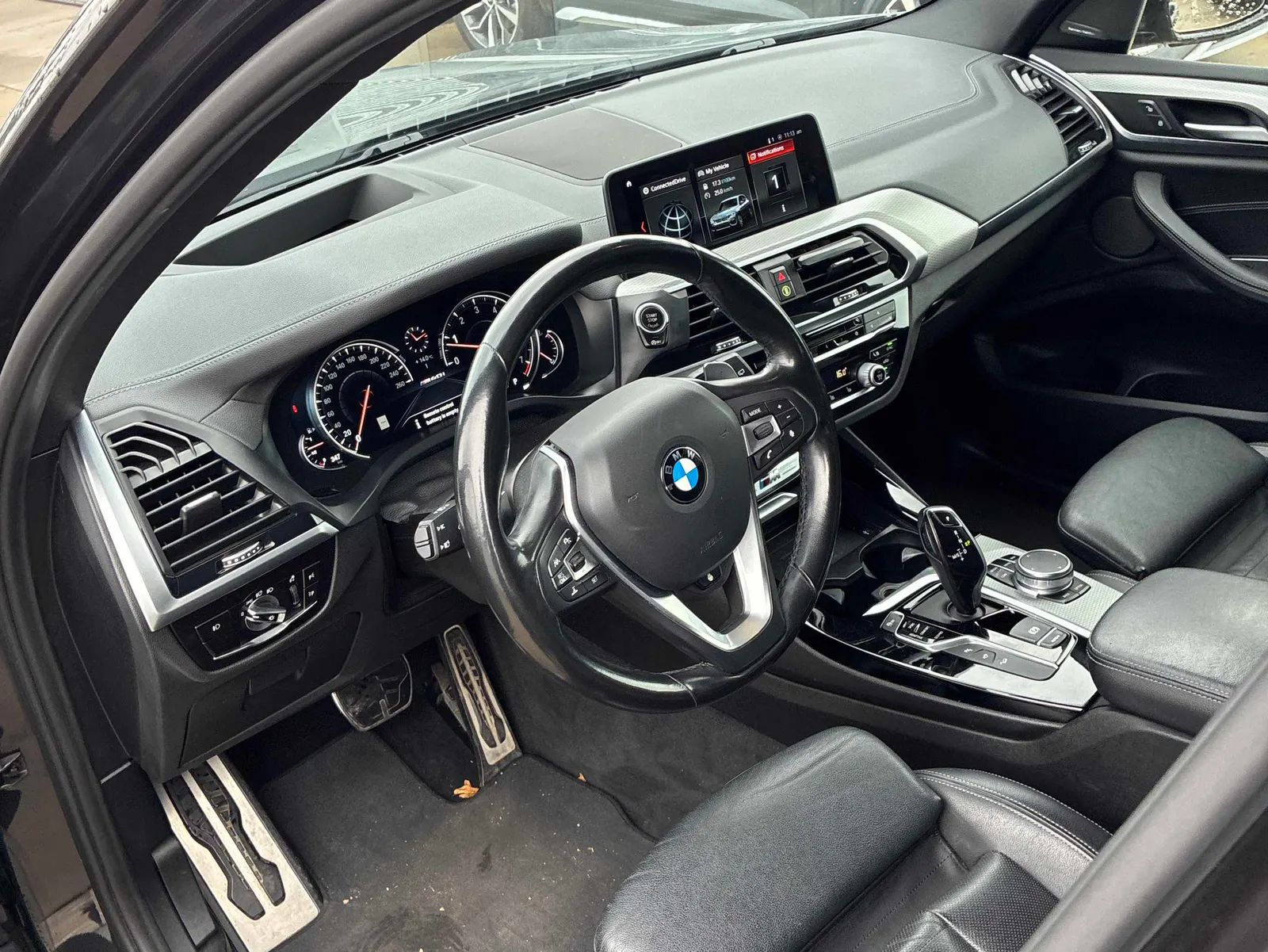 Interior driver side