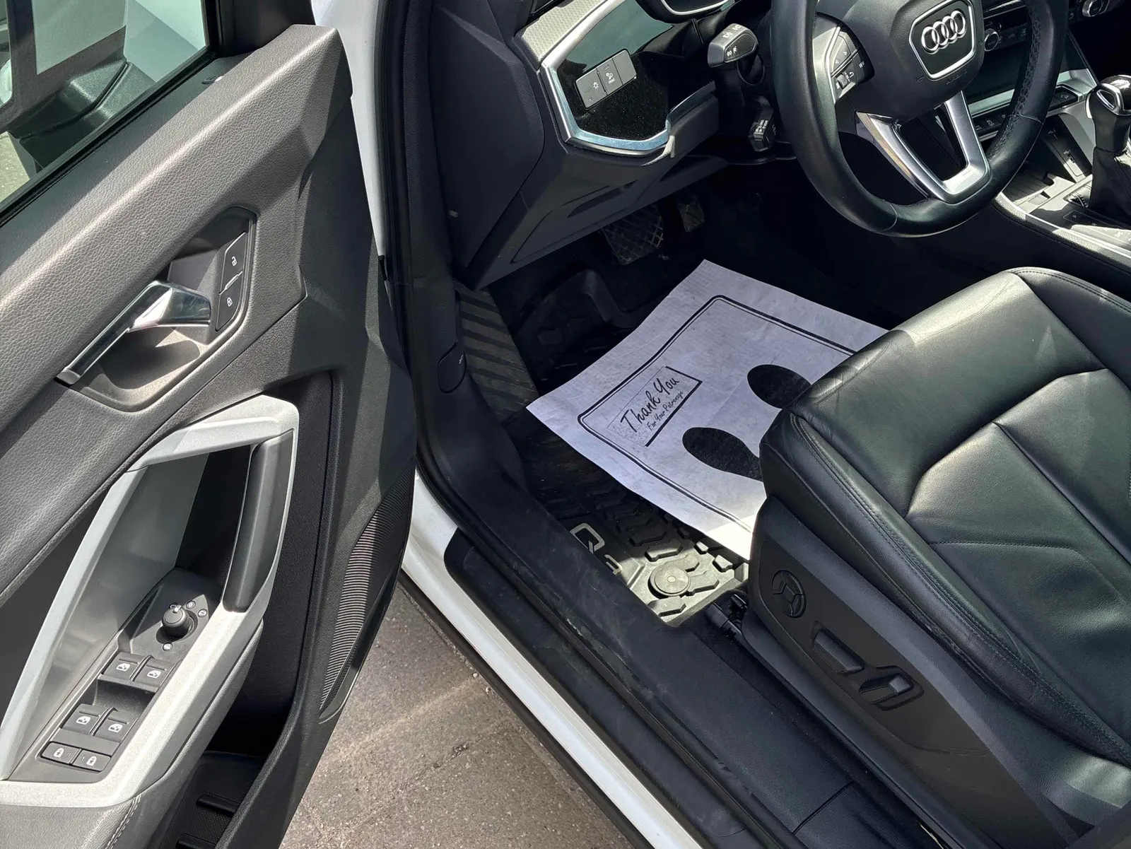 Interior driver side