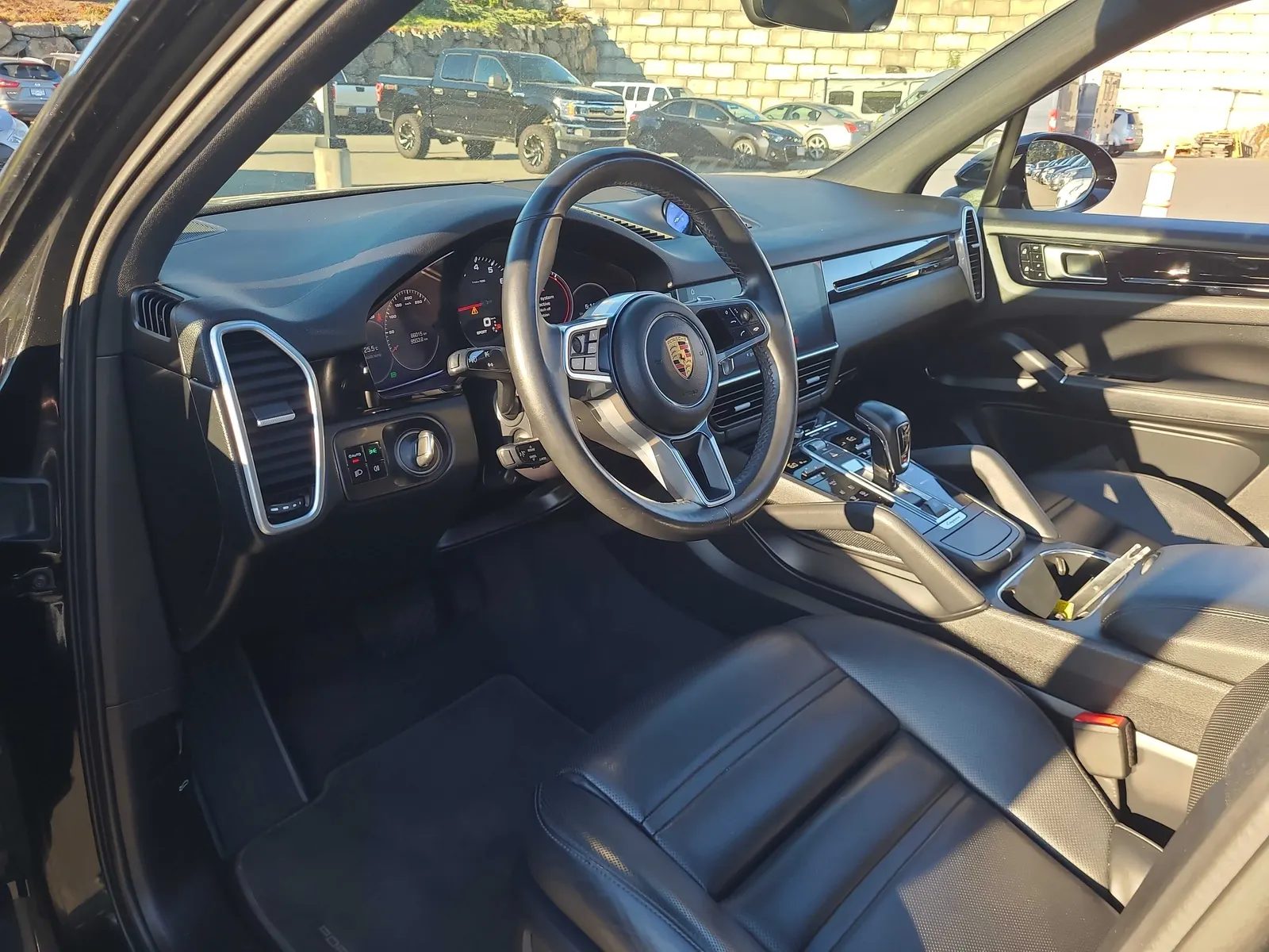 Interior driver side