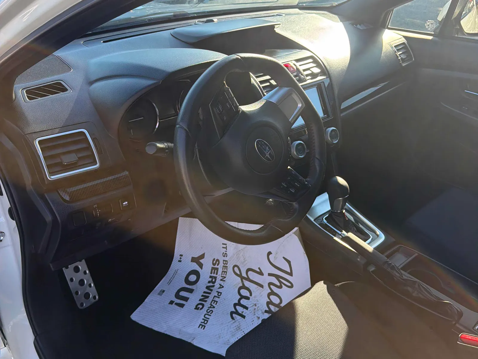 Interior driver side