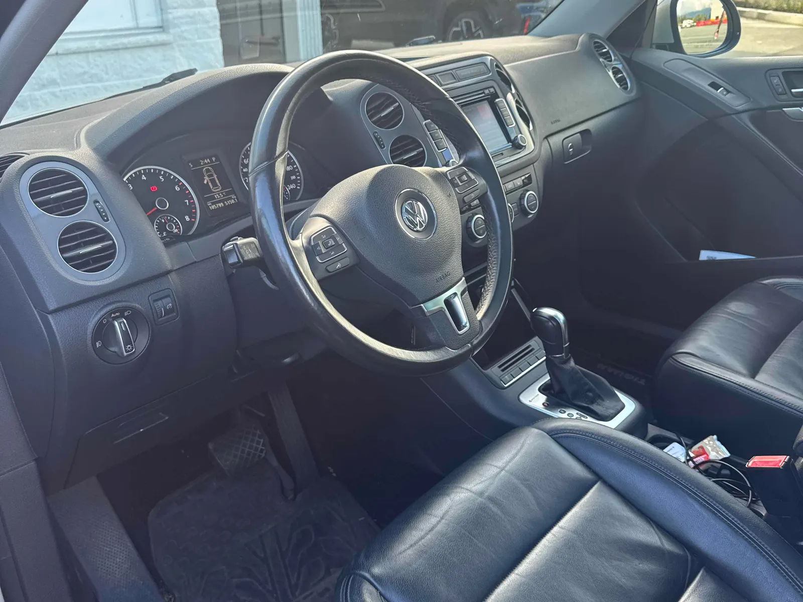 Interior driver side
