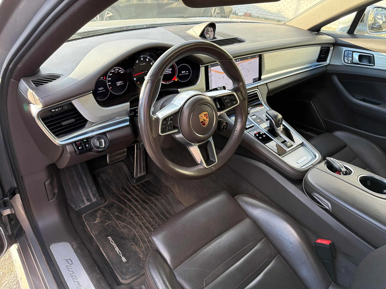 Interior driver side